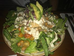 Barbara, This great meal was so delicious, especially the hummus on too od the barbara. If you don’t like hummus at all (like me) you’ll have different feeling about this hummus. at Big Mood in Buffalo