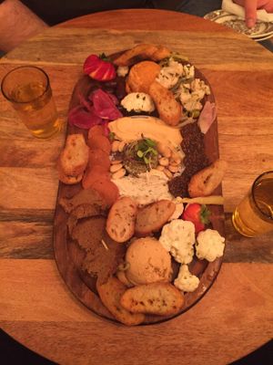 Charcuterie board at Big Mood in Buffalo