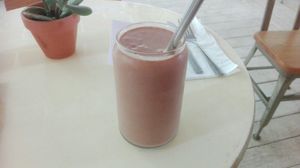 Chocolate peanut butter milkshake at Big Mood in Buffalo