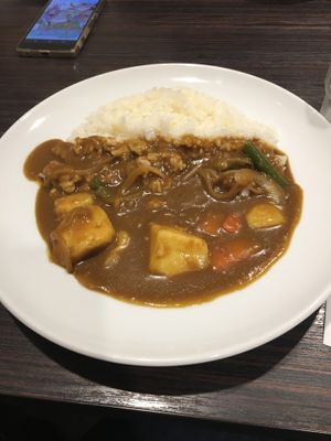Vegetable Curry from the Vegetarian/Vegan Menu at CoCo Ichibanya - Naka in Nagoya