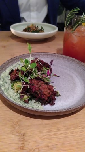 Food at Yerba in Amsterdam