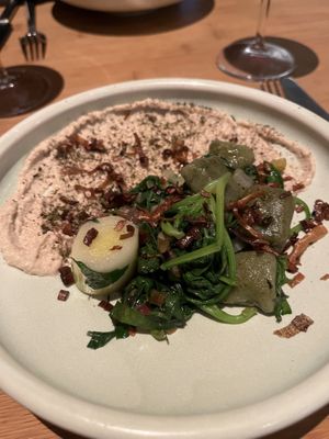 4th course- this was a favourite!  at Yerba in Amsterdam