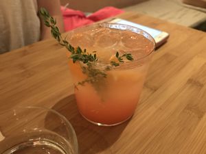 Designated driver drink at Yerba in Amsterdam