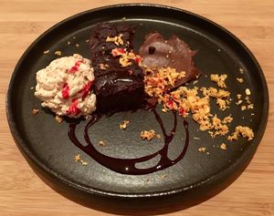 Dessert at Yerba in Amsterdam