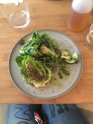 Avocado something  at Yerba in Amsterdam