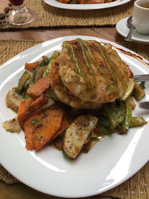  Vegan Burger at Green Vegetarian in Marrakech