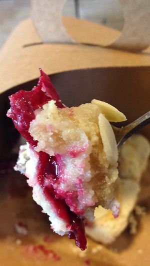 The vegan cakes are amazing at Bang Bang in Siem Reap