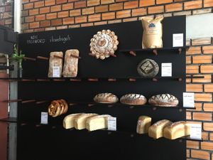 Vegan bread  at Bang Bang in Siem Reap
