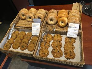 Bagels (cookies aren’t vegan friendly) at Bang Bang in Siem Reap