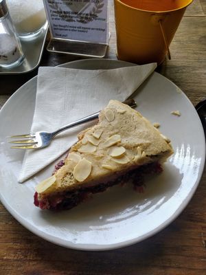 Bakewell tart - pure goodness! at Bang Bang in Siem Reap