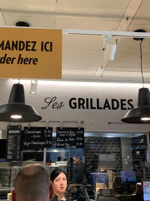 Vegan Cheeseburger at Les Grillades section   at GVA - Bistrot Geneve - T1 in Geneva