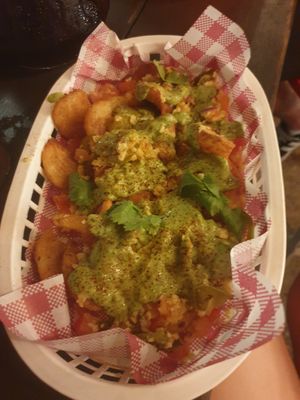 Vegan cheesey chips at Hot Tamale in Darwin