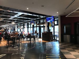 View from bar at Sports Cafe - Center Parcs in Brandon