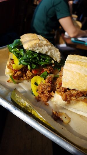 Vegan italiano at Avalon - Willis St in Detroit