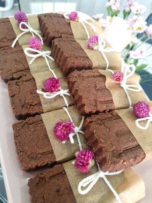 Peanut butter and chocolate  cookies  at Sweet Home in Lagos