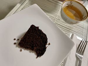 Delicious slice  at Vida Bistro in Rio De Janeiro