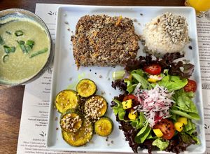 Meal of the day at Vida Bistro in Rio De Janeiro