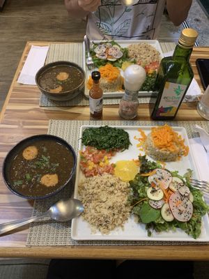 Food  at Vida Bistro in Rio De Janeiro