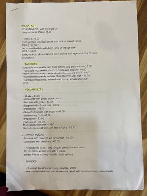   at Vida Bistro in Rio De Janeiro