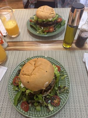 Mushroom Burger 10/10  at Vida Bistro in Rio De Janeiro
