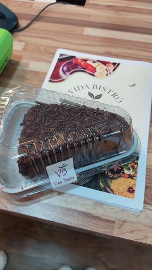 Bolo integral de brigadeiro at Vida Bistro in Rio De Janeiro