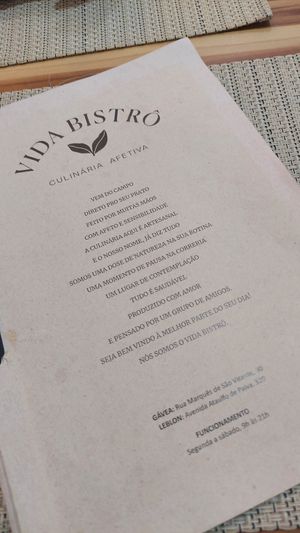  at Vida Bistro in Rio De Janeiro