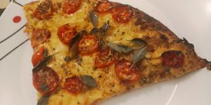 Pizza marguerita ❤️ at Vida Bistro in Rio De Janeiro