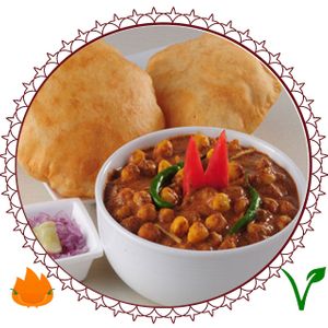 Chole Bhatura at Dakshin in Columbus