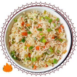 Vegetable Fried Rice at Dakshin in Columbus