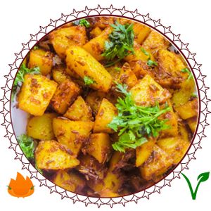 Jeera Aloo Dry at Dakshin in Columbus