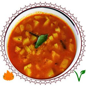 Jeera Aloo Gravy at Dakshin in Columbus