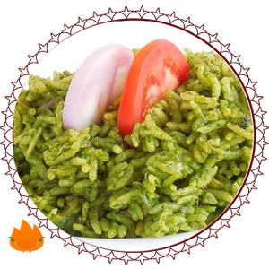 Spinach Rice at Dakshin in Columbus