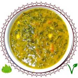 Spinach Dal at Dakshin in Columbus