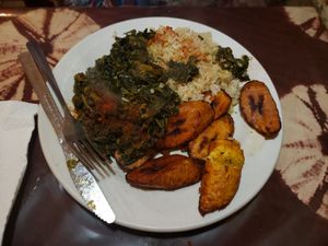 Plantains were fantastic at Bennachin in New Orleans