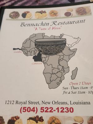  at Bennachin in New Orleans