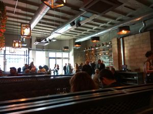 Interior at Romans Pizzeria in Glasgow