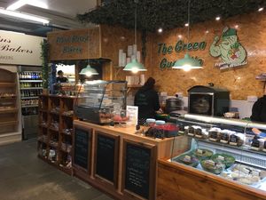 Inside  at The Green Guerrilla Deli in Durham
