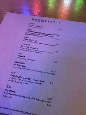   at Bibimbap in Glasgow