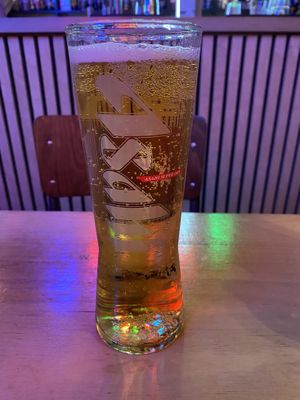 Beer  at Bibimbap in Glasgow