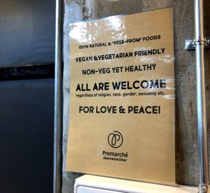 :) at Premarché Alternative Diner in Kyoto