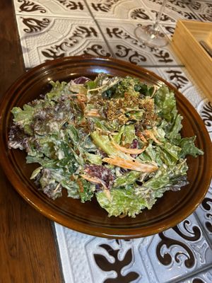 Vegan Caesar Salad   at Premarché Alternative Diner in Kyoto
