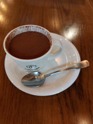 Delicious tiramisu (800¥) at Premarché Alternative Diner in Kyoto