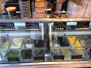 8 dairy-free flavors at Premarché Alternative Diner in Kyoto