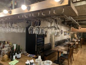 Interior, 2nd floor at Premarché Alternative Diner in Kyoto