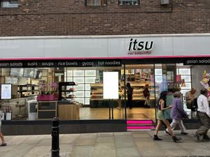 store front  at Itsu - Neal St in London