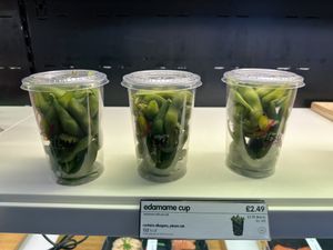 edamame  at Itsu - Neal St in London