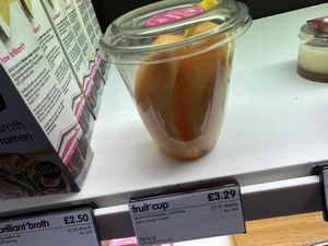 fruit cup  at Itsu - Neal St in London