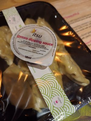 Dipping sauce at Itsu - Neal St in London