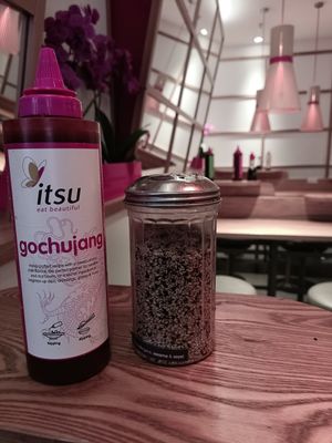 Dipping sauce continued at Itsu - Neal St in London