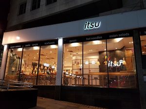 on the side (villiers street) at Itsu - The Strand in London